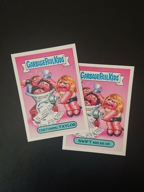 2017 Garbage Pail Kids - Tortured Taylor & Swift Break-up (12) - Pop Stickers